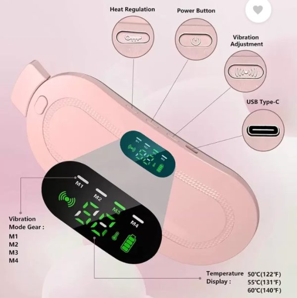 Women’s Heating Pad Belt for Period Pain Relief