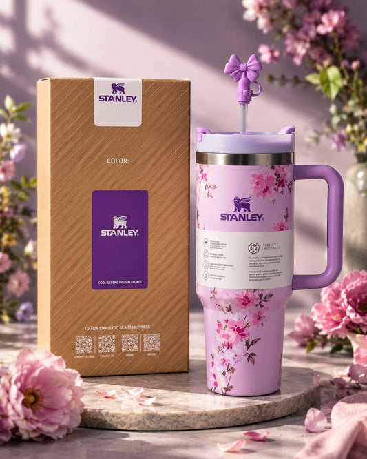 Stanley 40oz Floral Tumbler