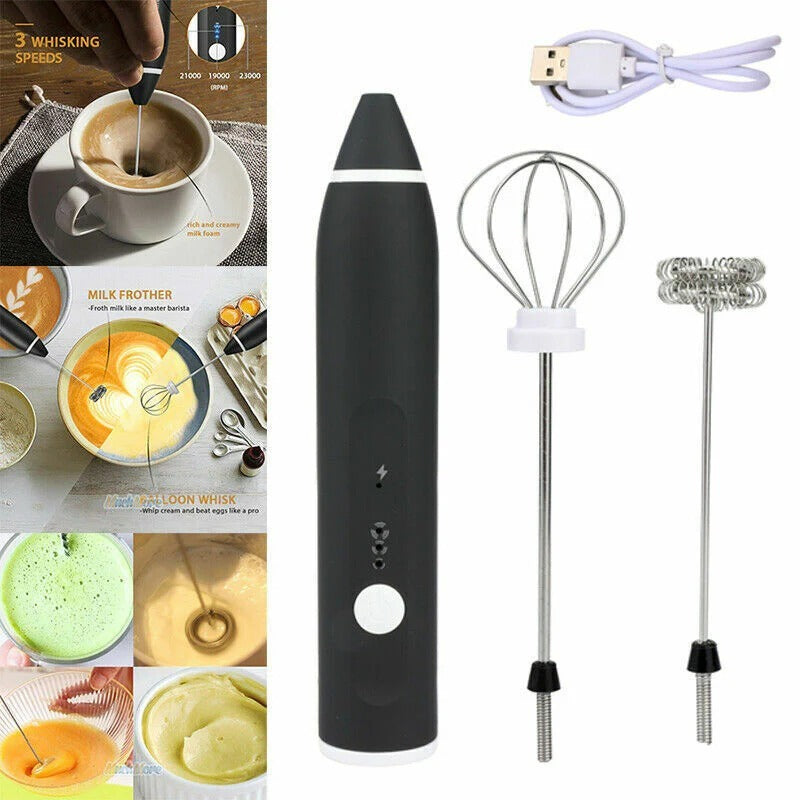 2-in-1 Rechargeable Coffee Beater