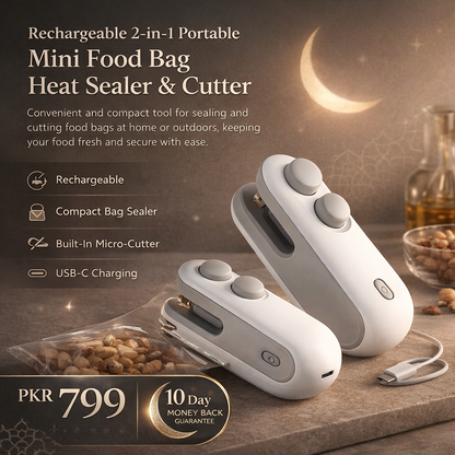 Portable Rechargeable Mini Sealer For Plastic Bags