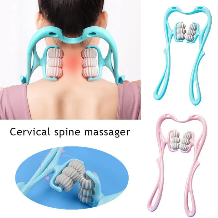 6-Wheel Neck Massager