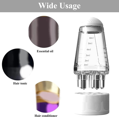 Hair Oil Dispenser Comb