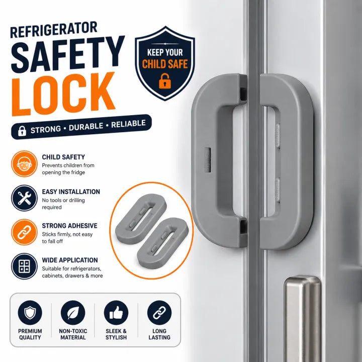 Child Safety Fridge Lock