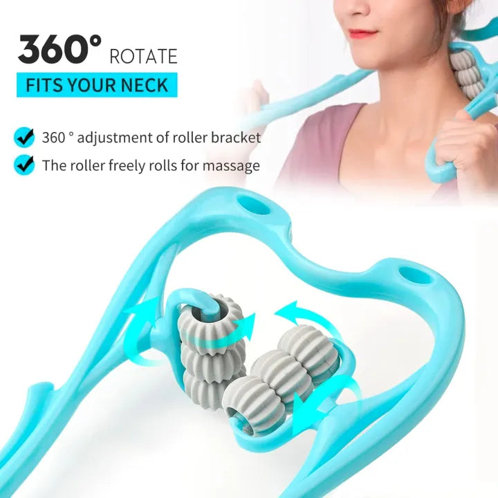 6-Wheel Neck Massager