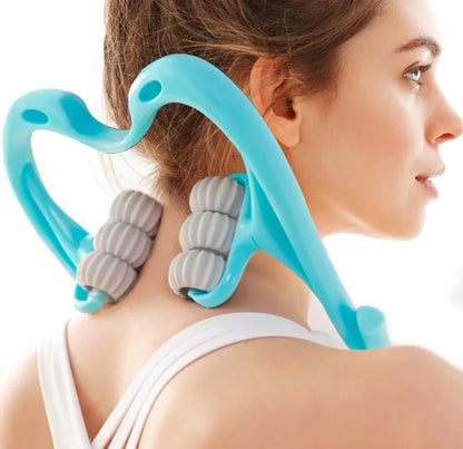 6-Wheel Neck Massager
