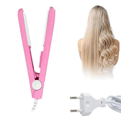 Mini Hair Curler & Straightener