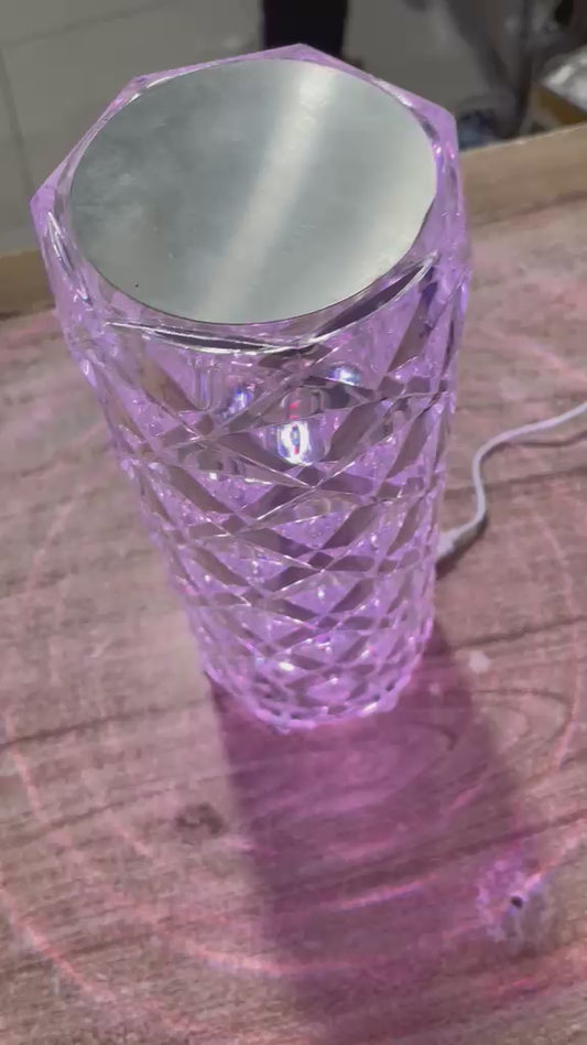 RGB Diamond Crystal Lamp