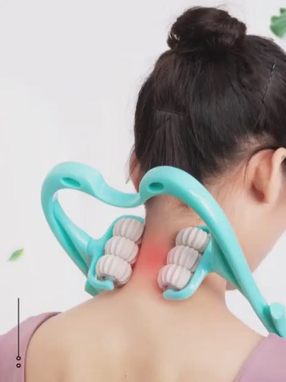 6-Wheel Neck Massager